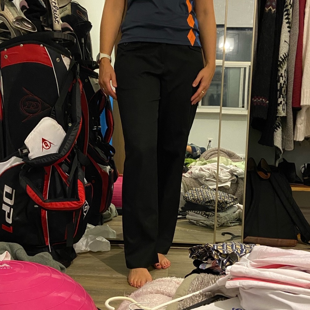 Black IZOD golf pants size 4